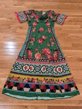 Farm Rio Bolero Maxi Dress Large